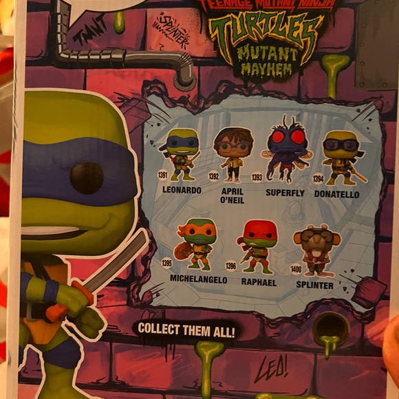 Ninja turtle Leonardo pop big size - Picture 4 of 4